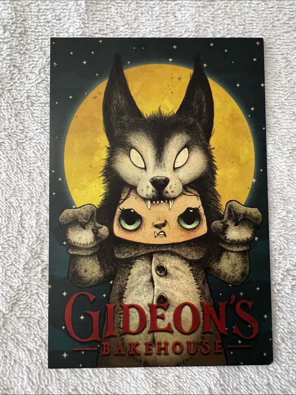 Gideon’s Bakehouse January Menu Card